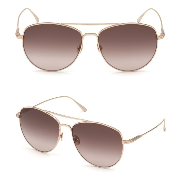 Tom Ford Accessories - New TOM FORD Milla Aviator Sunglasses FT0784 28F